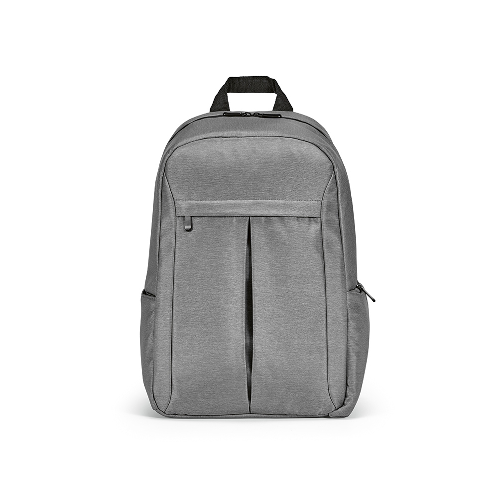 Sac à dos 22L nylon recyclé personnalisé Madrid Gris clair